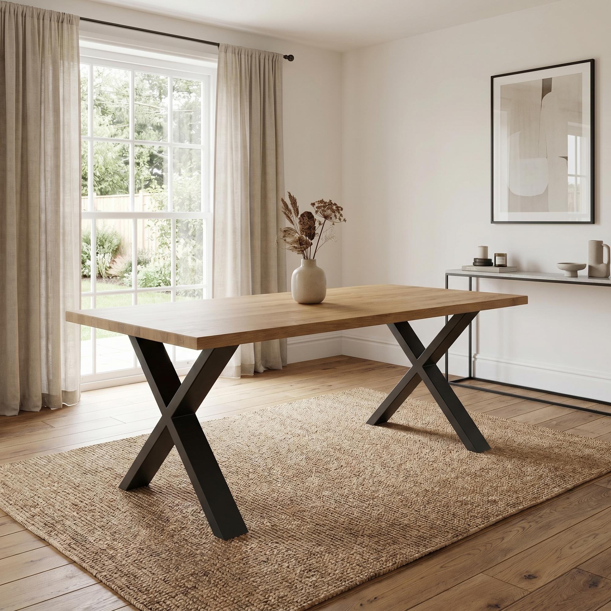 Fargo Dining Table Type H - Oak - Variation Available