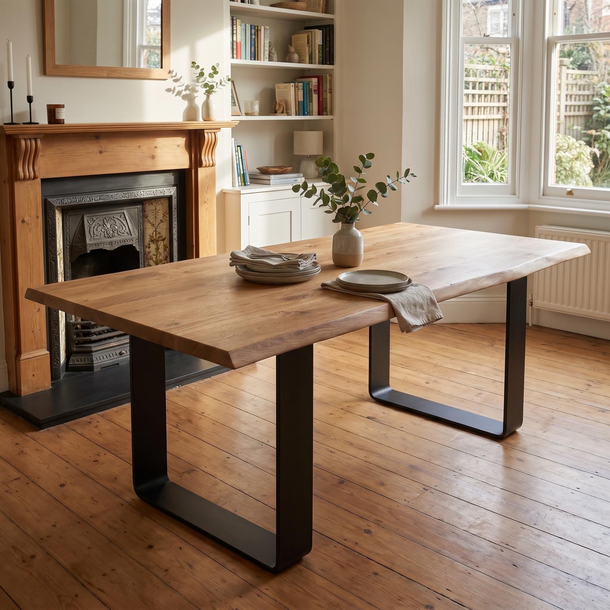 Fargo Dining Table Type J - Oak - Variation Available
