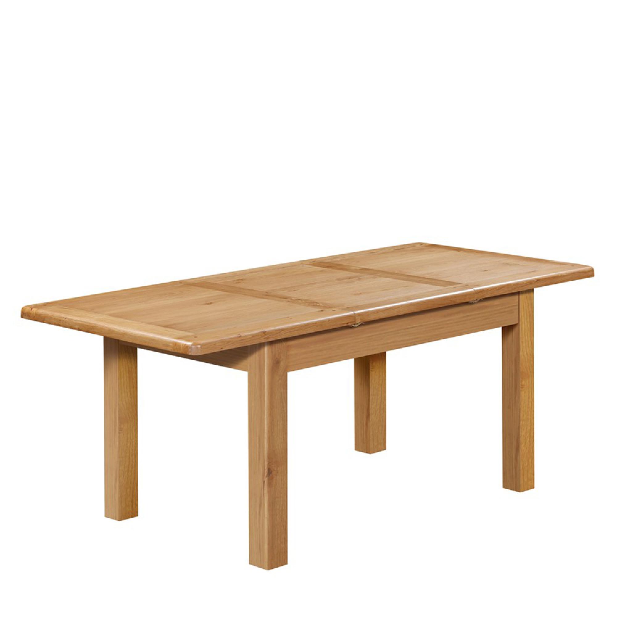Janelle Dining Table - 4-6 Seater - 126cm-160cm - Butterfly Extending - Rustic Oak