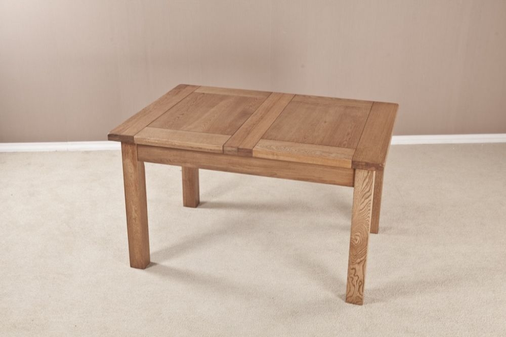Kent Oak 4-6 Seater Extending Dining Table - 123.6cm-198.4cm