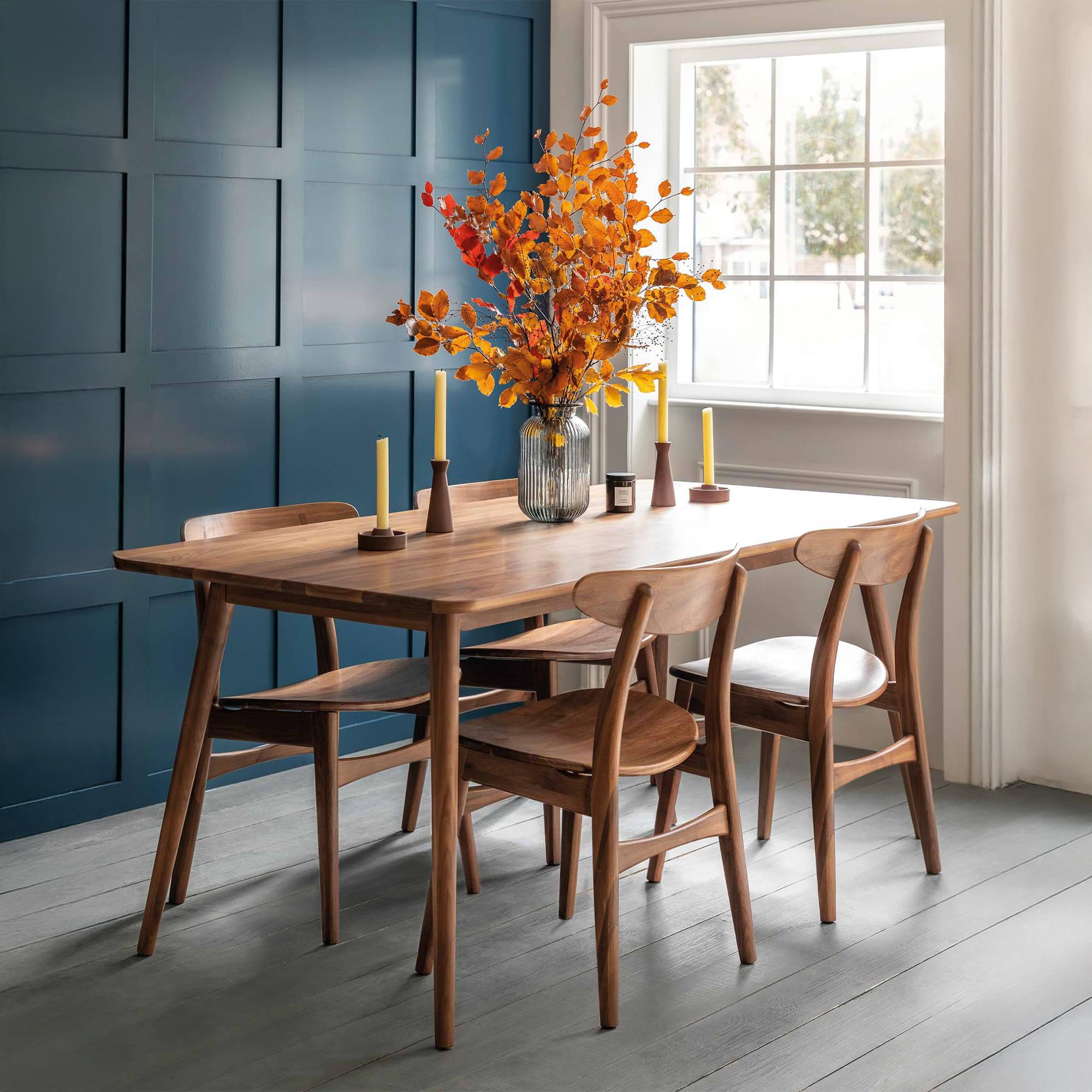 Kersoe Dining Table Walnut