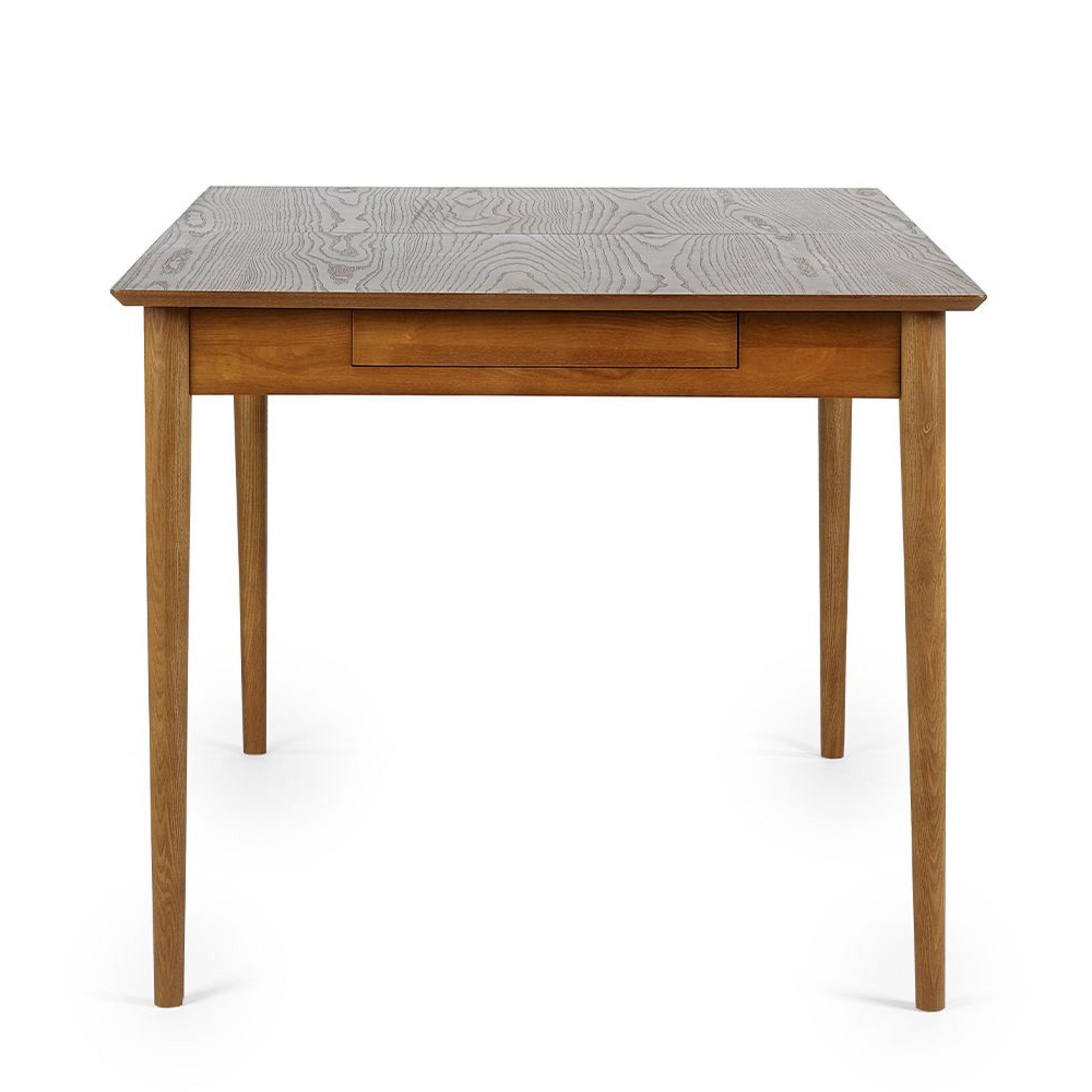 Lowry Extending Dining Table - 4-6 Seater - 140cm-180cm - Cherry Wood - Retro Style