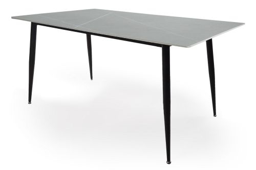 Monaco Dining Table - 6 Seater - 160cm - Grey Ceramic