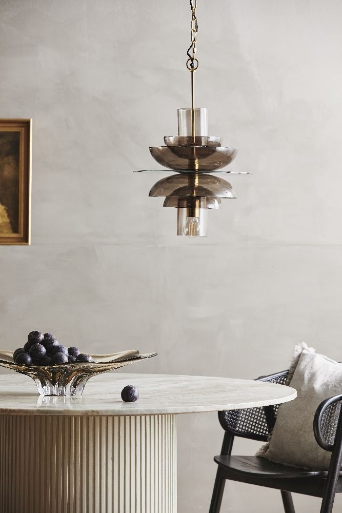 Erie Ivory Marble 4 Seater Round Dining Table