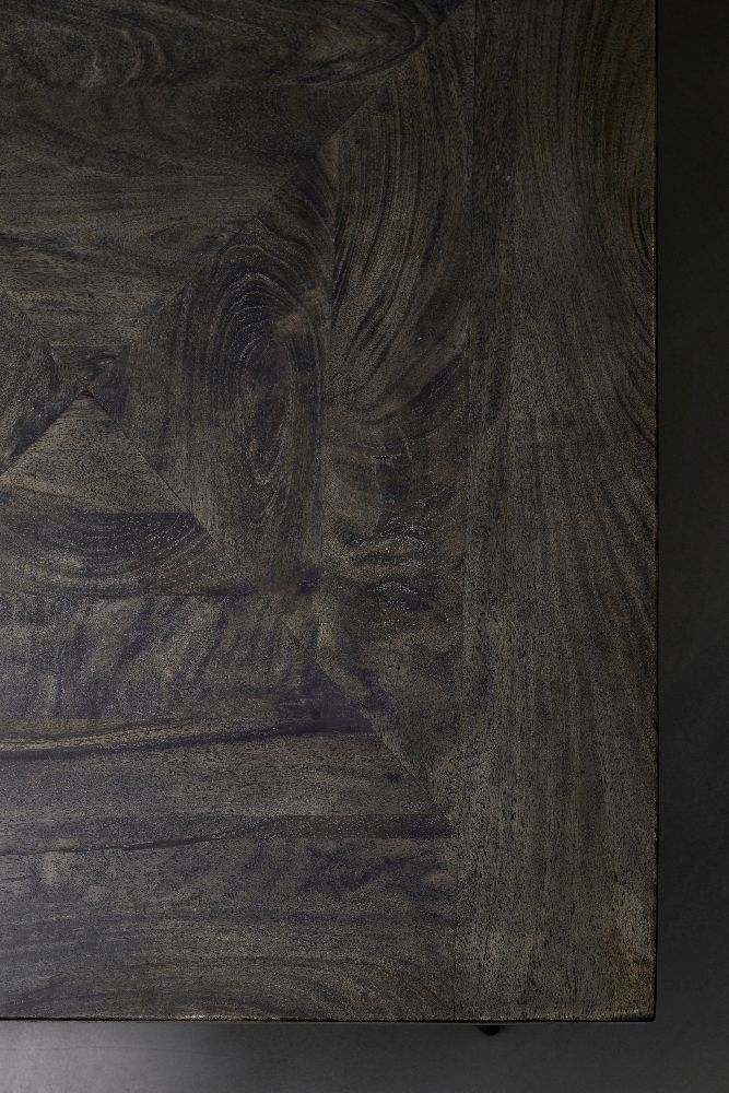 Vintage Dining Table - 6 Seater - 220cm - Wood & Metal