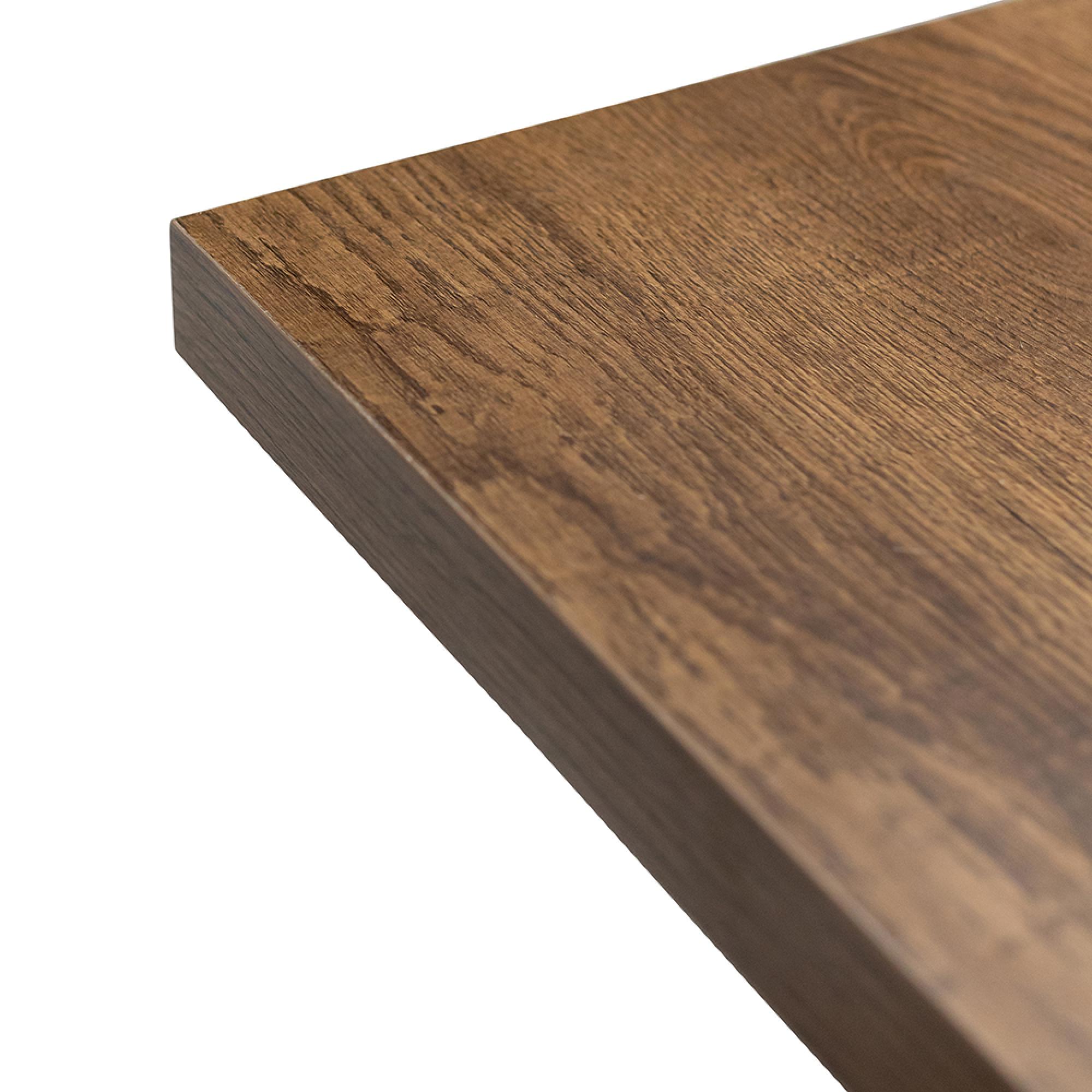 Panama Extending Dining Table - 6-8 Seater - 160cm-200cm - Spider Legs - Dark Oak