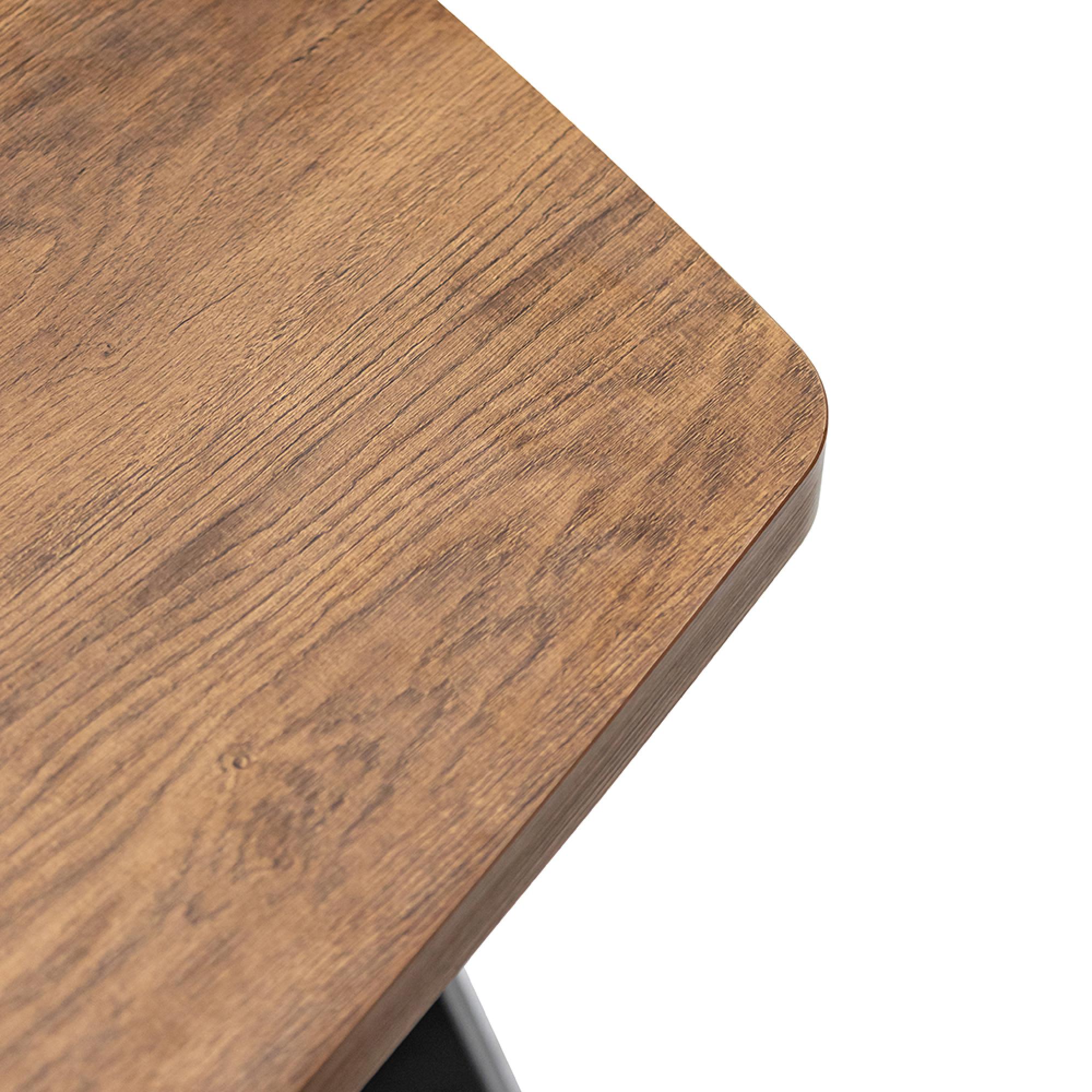 Panama Dining Table - 6 Seater - 160cm - Dark Oak