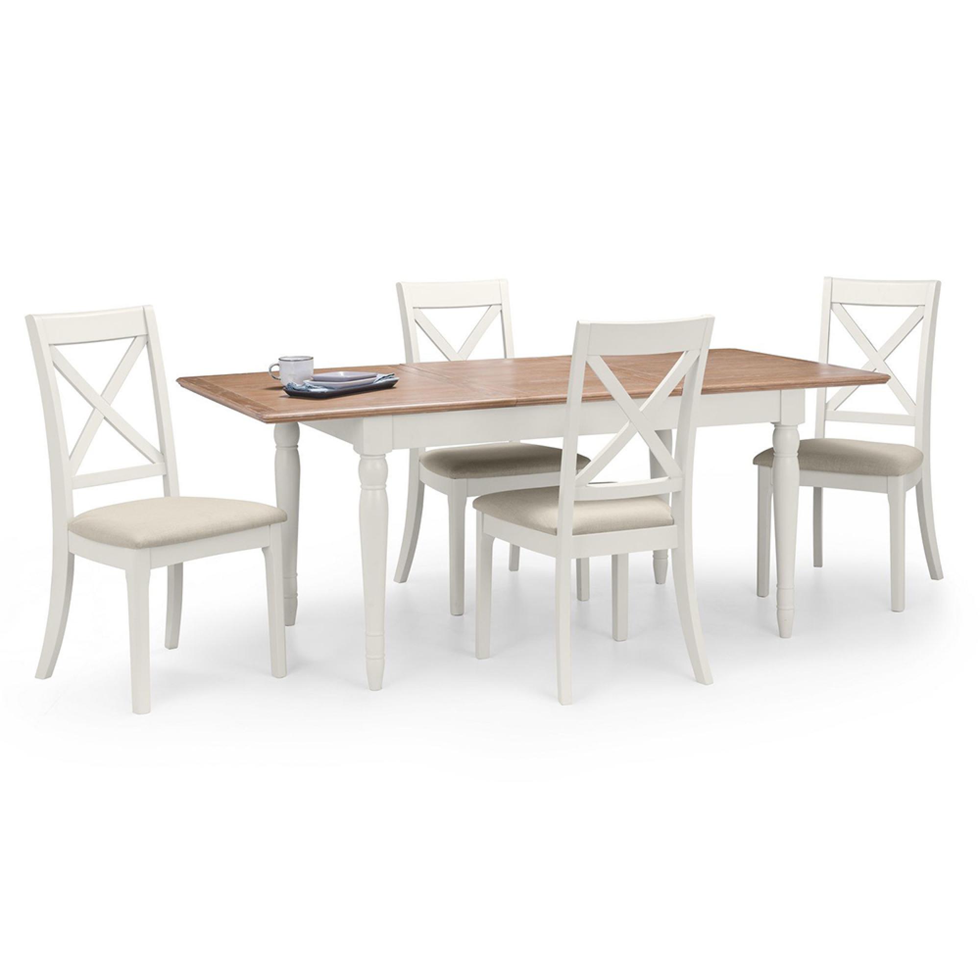 Provence Extending Dining Table - 190cm-230cm - 6-8 Seater - Grey