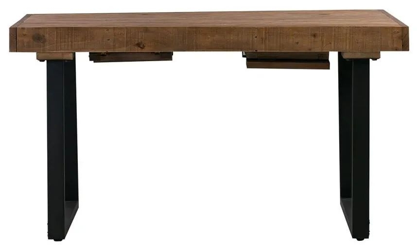 Reclaimed Pine 6 Seater Extending Dining Table - 180cm