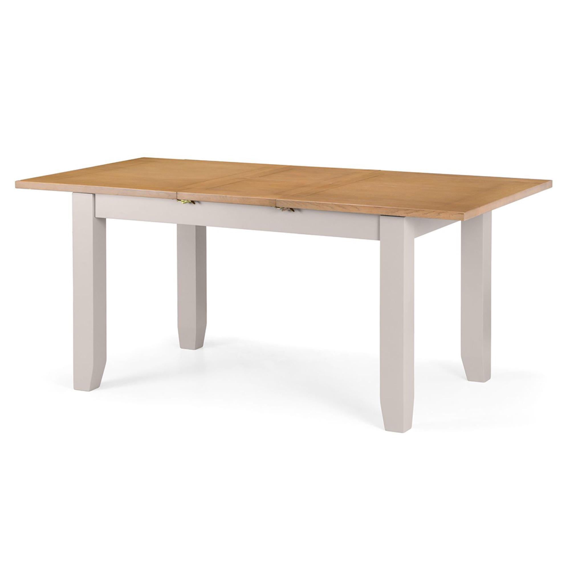 Richmond Extending Dining Table - 4-6 Seater - 140cm-180cm - Grey