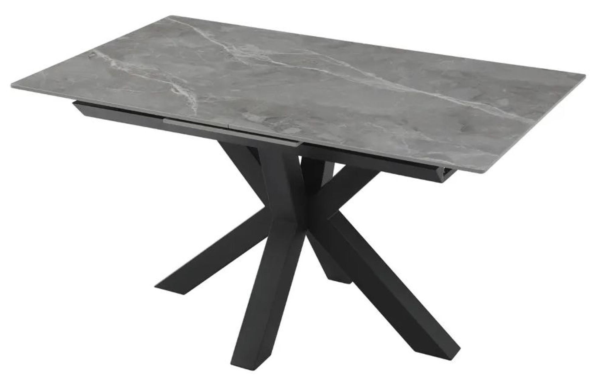 Rosamond Ceramic Extending Dining Table with Spider Legs - Variant Available
