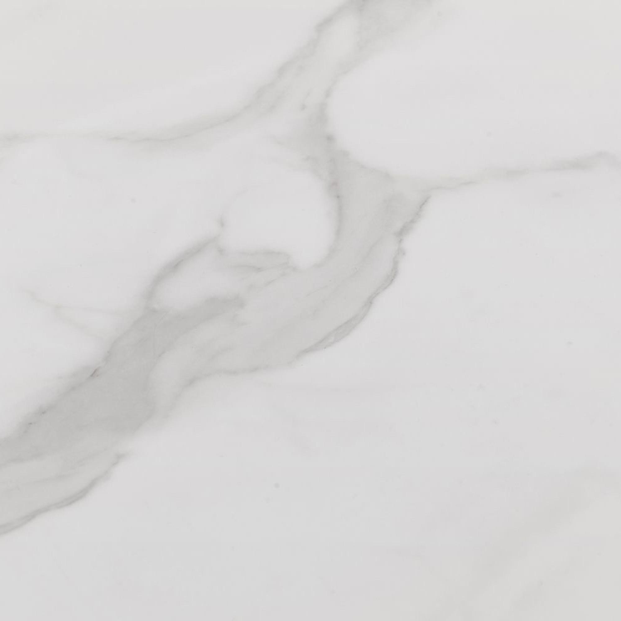 Scala Dining Table - 4 Seater - White Marble Effect and Gold