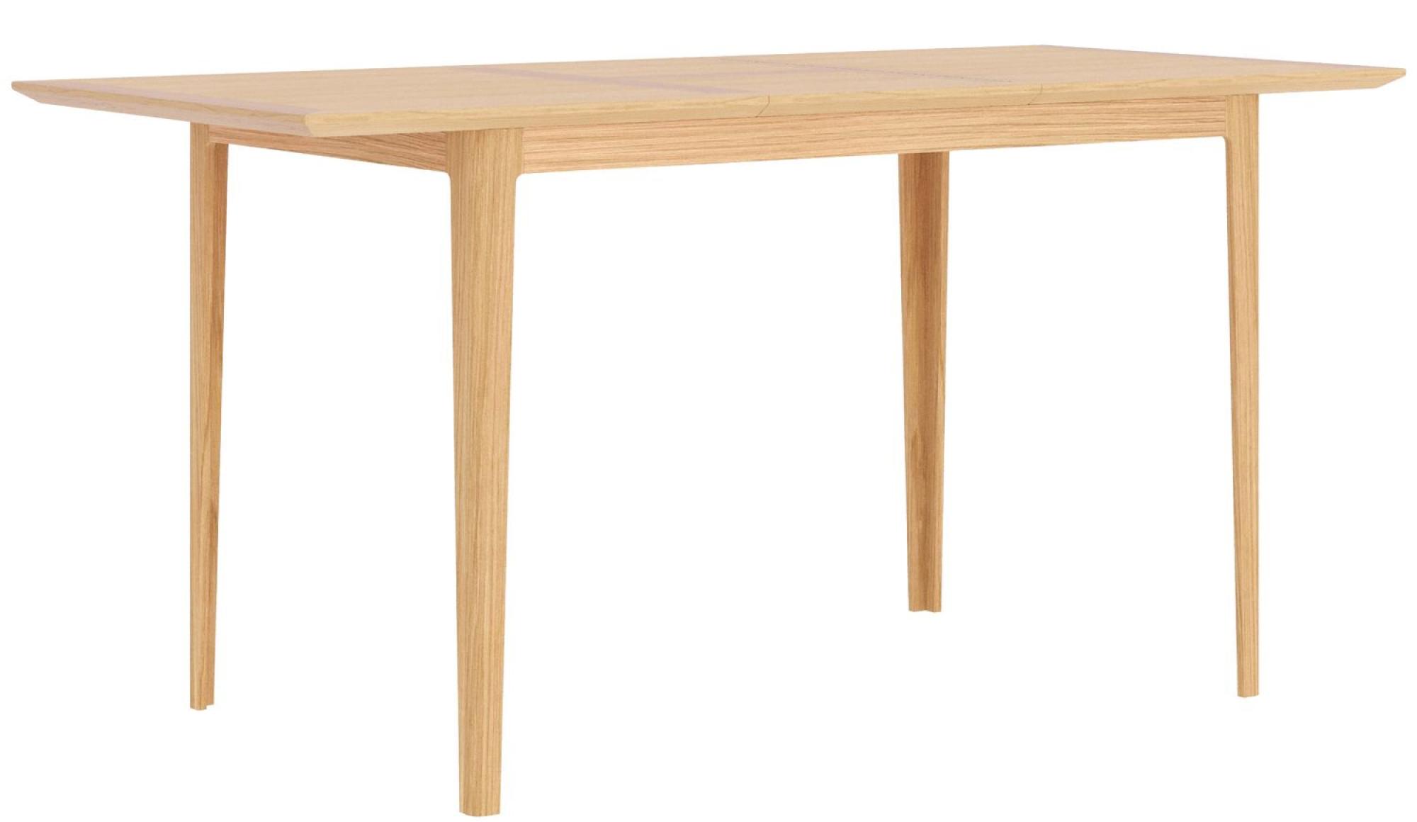 Selene Oak 4-6 Seater Extending Dining Table - 140cm-180cm