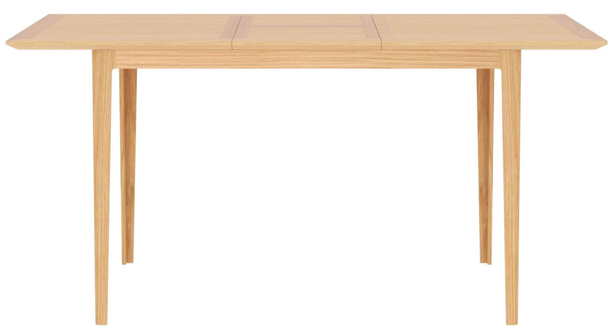 Selene Oak 4-6 Seater Extending Dining Table - 140cm-180cm