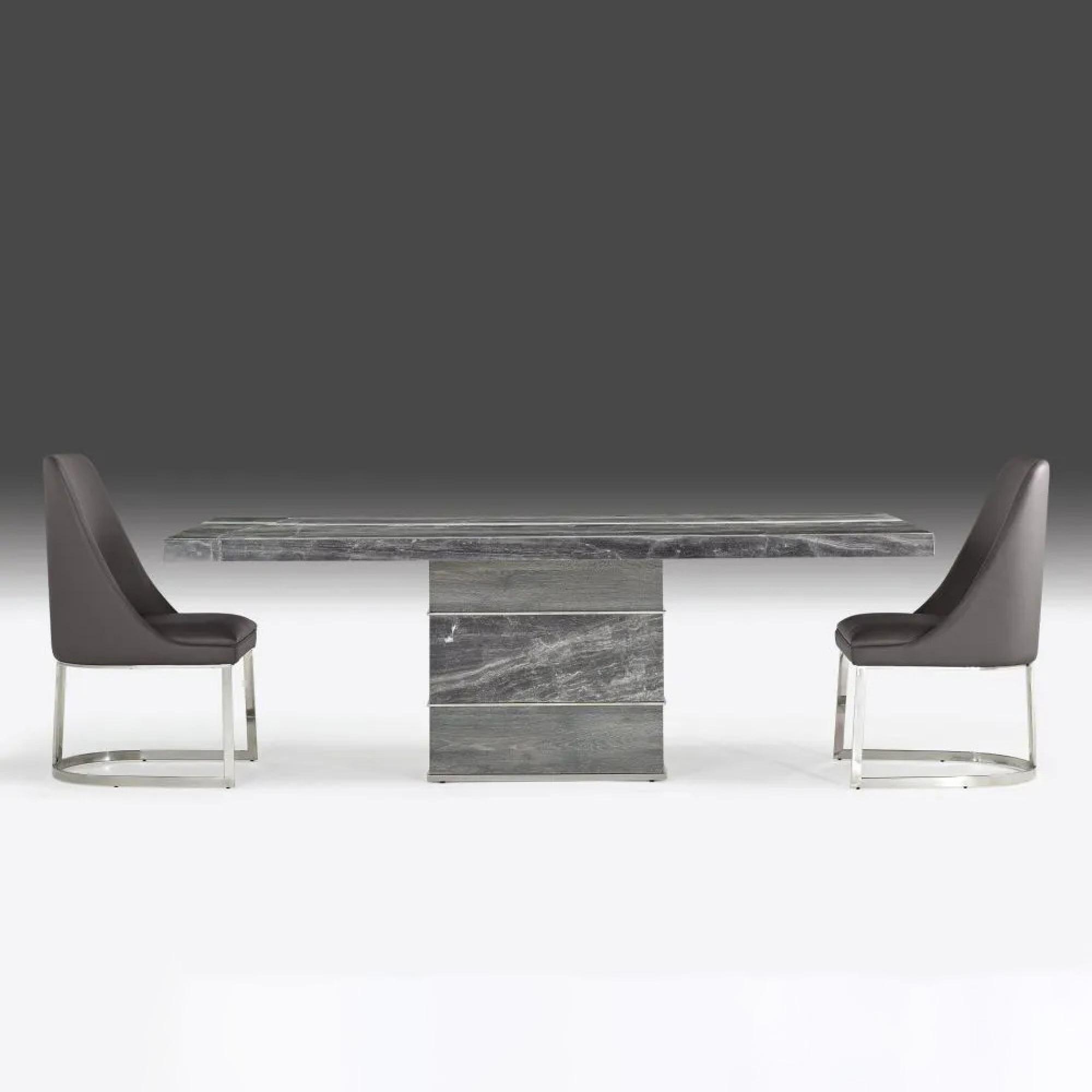Soho Dining Table - Pedestal - Marble - Variation Available