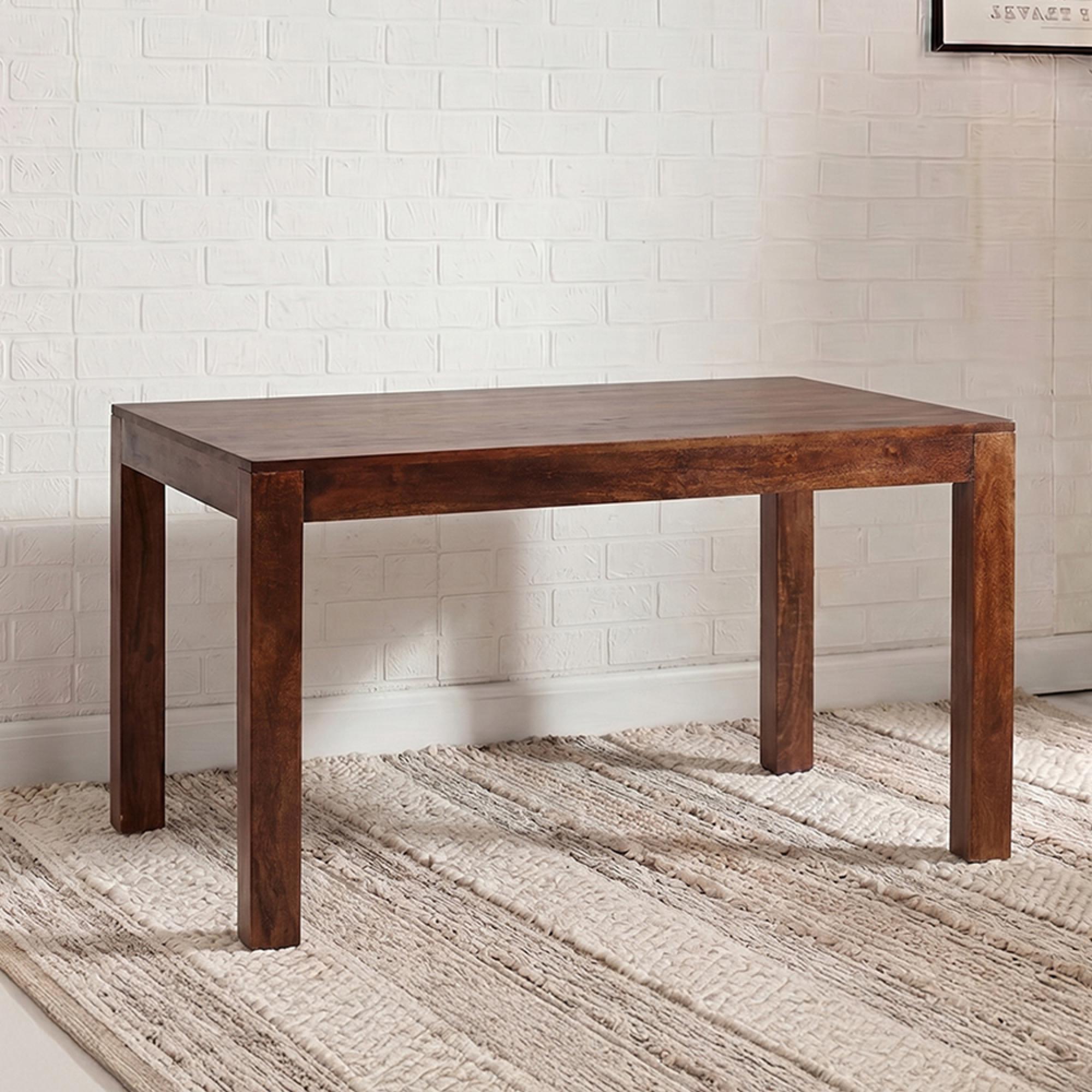 Dakota Dining Table - 6 Seater - 180cm - Dark Mango Wood
