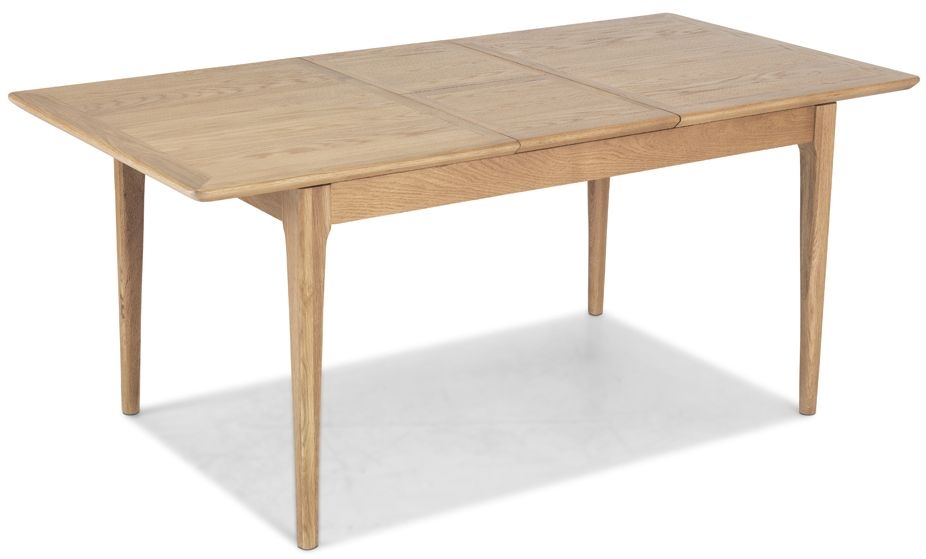 Wadsworth Oak 4-6 Seater Extending Dining Table - 120cm-160cm