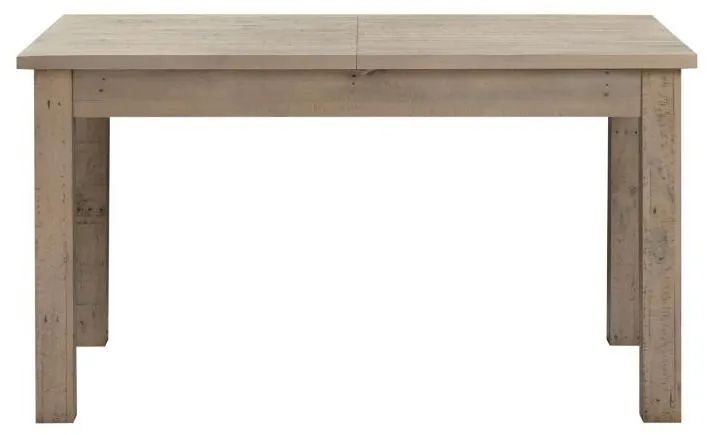 Washed Grey Reclaimed Pine 4-8 Seater Extending Dining Table - 140cm-200cm