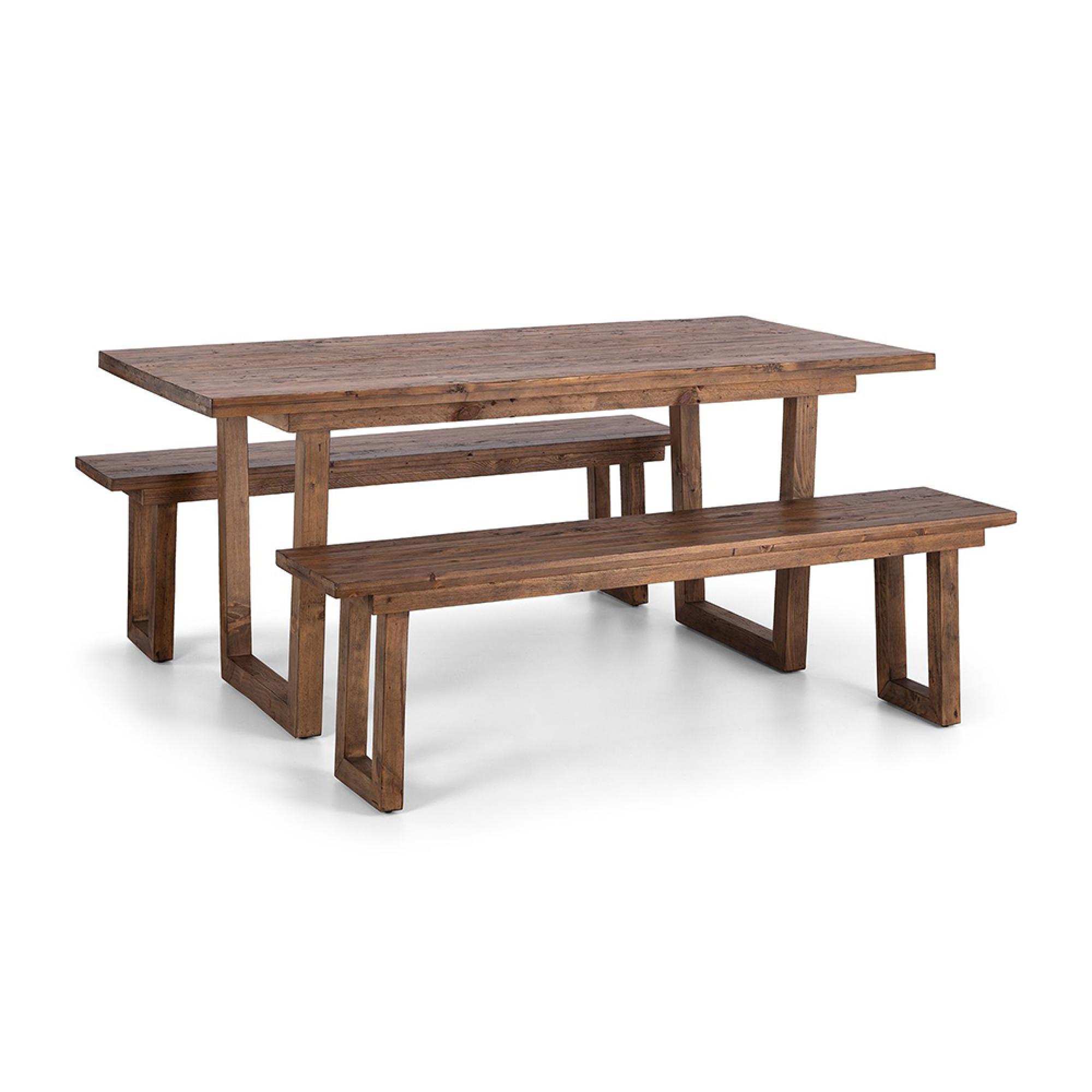 Woburn Dining Table - 180cm - 6 Seater - Reclaimed Pine