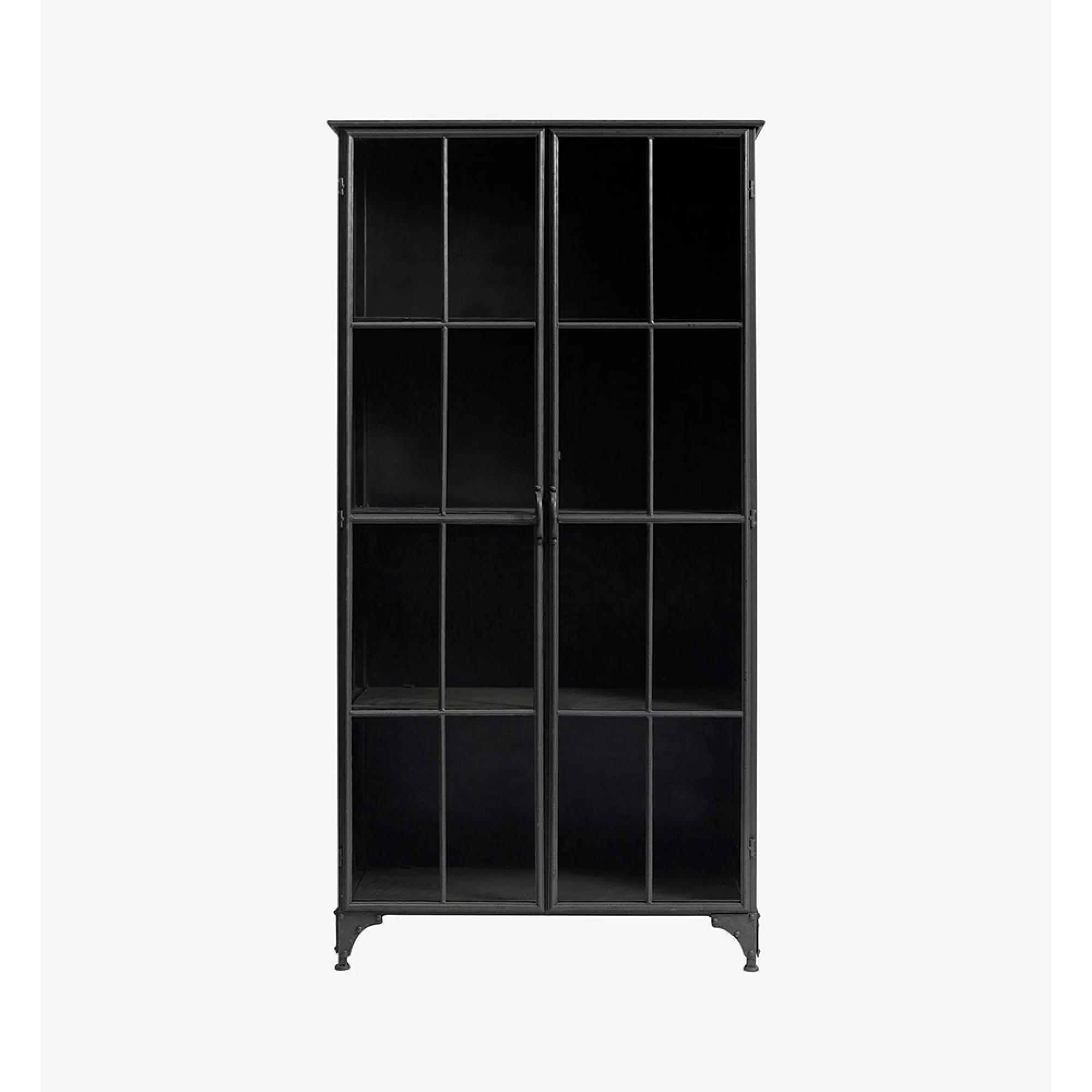 Downtown Display Cabinet - 2 Door - Black