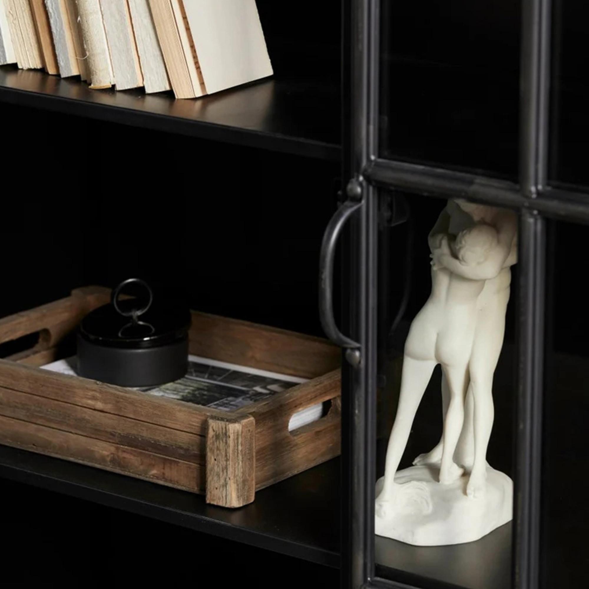 Downtown Display Cabinet - 2 Door - Black