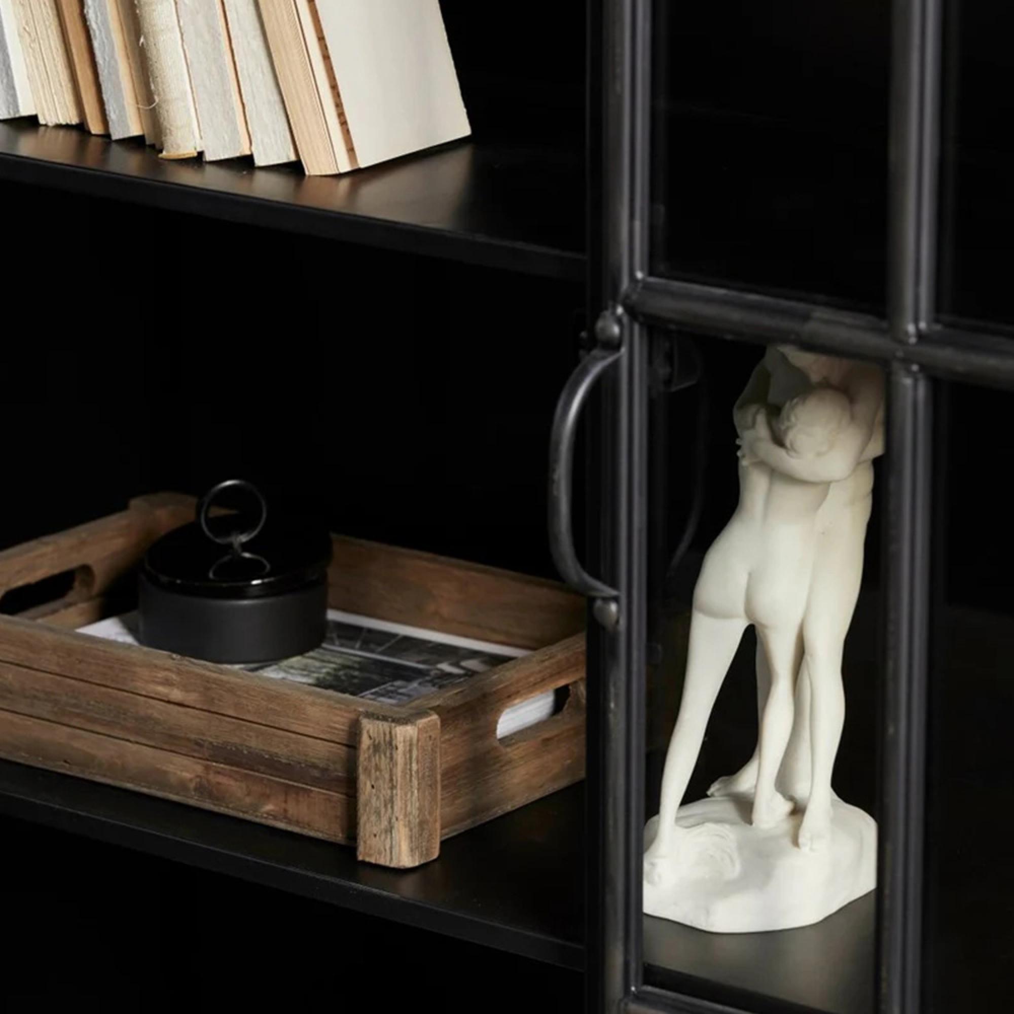 Downtown Display Cabinet - 3 Door - Black