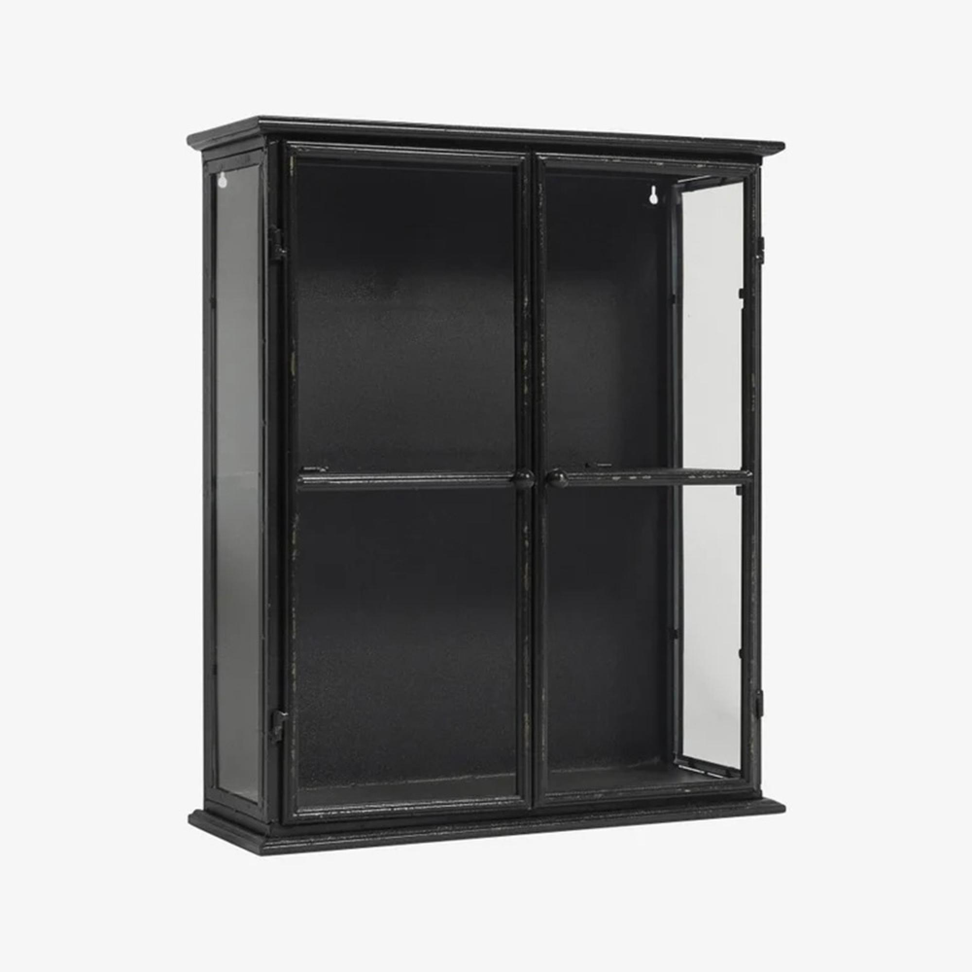 Downtown Display Cabinet - Small - 2 Door - Black