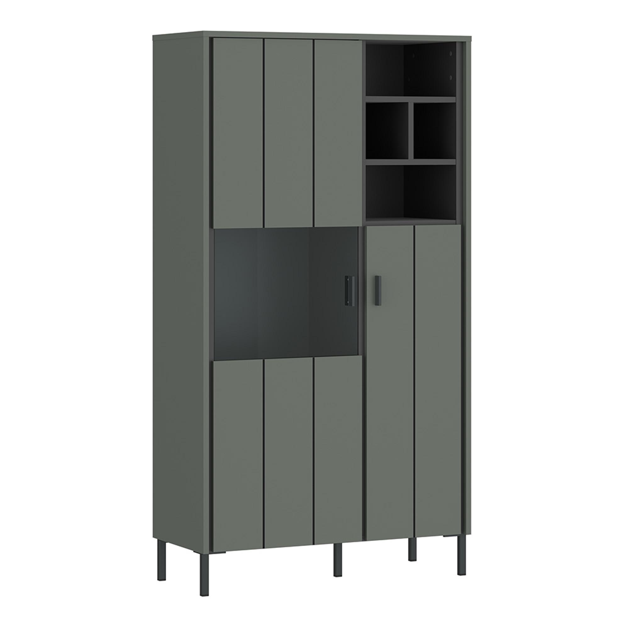 Arundel Display Cabinet - 2 Door - Green