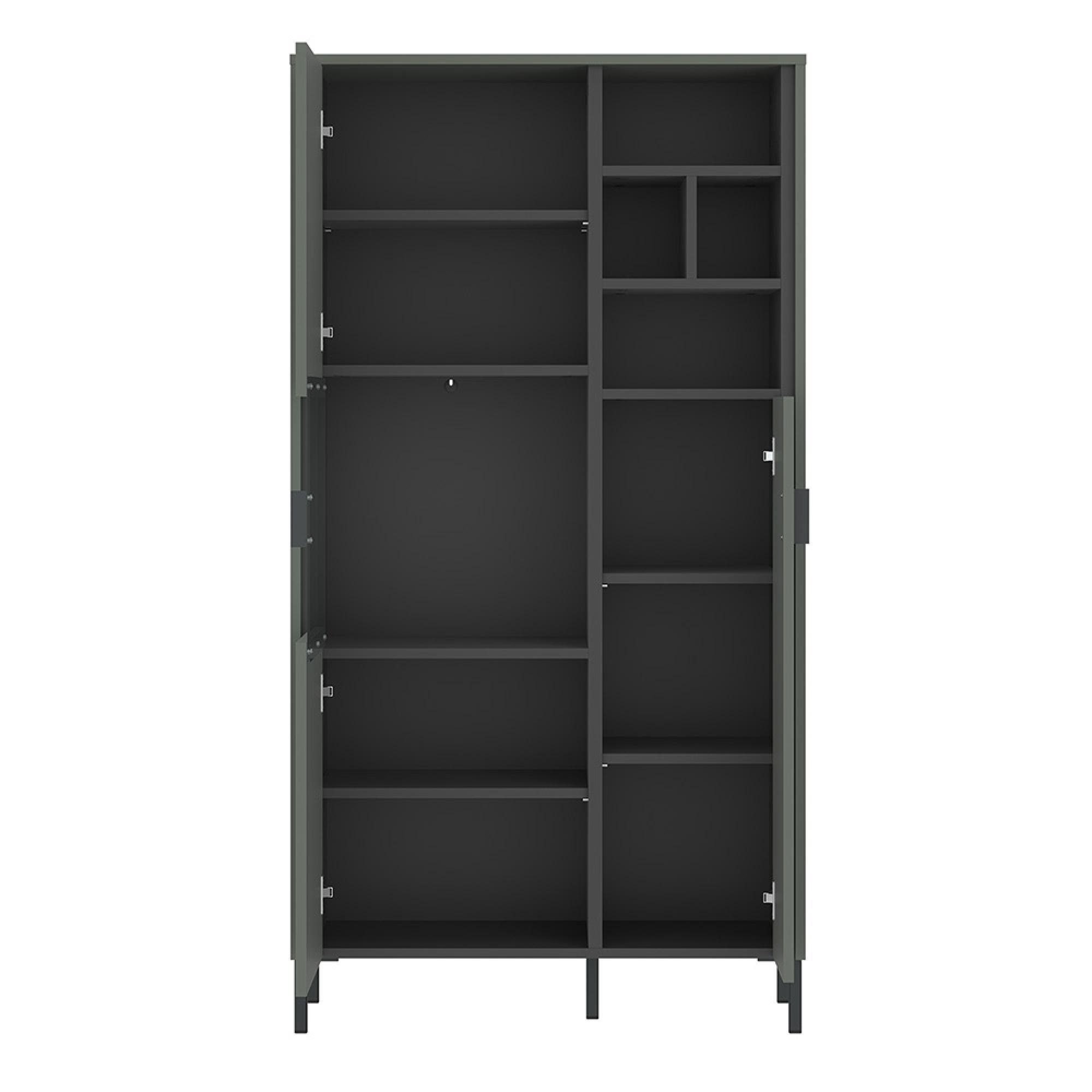 Arundel Display Cabinet - 2 Door - Green