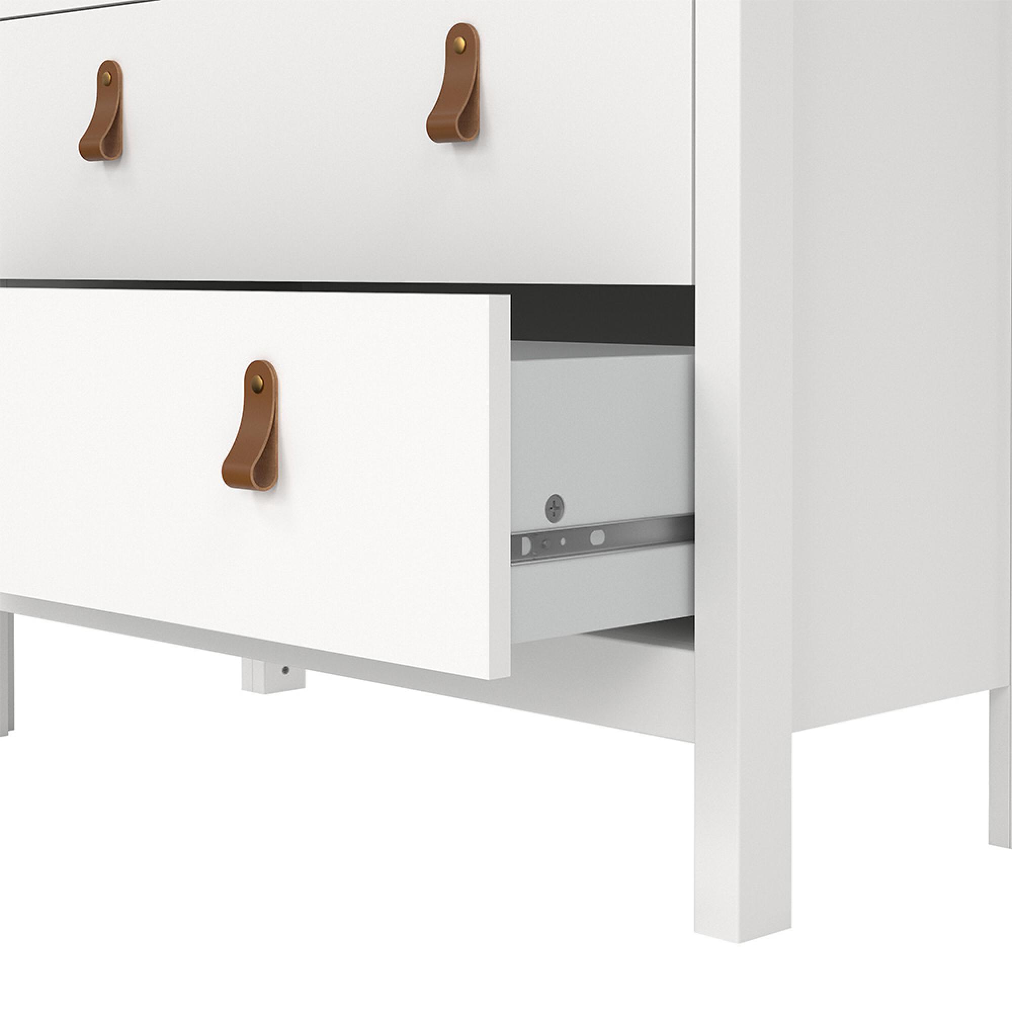 Barcelona Display Cabinet - 2 Door - White