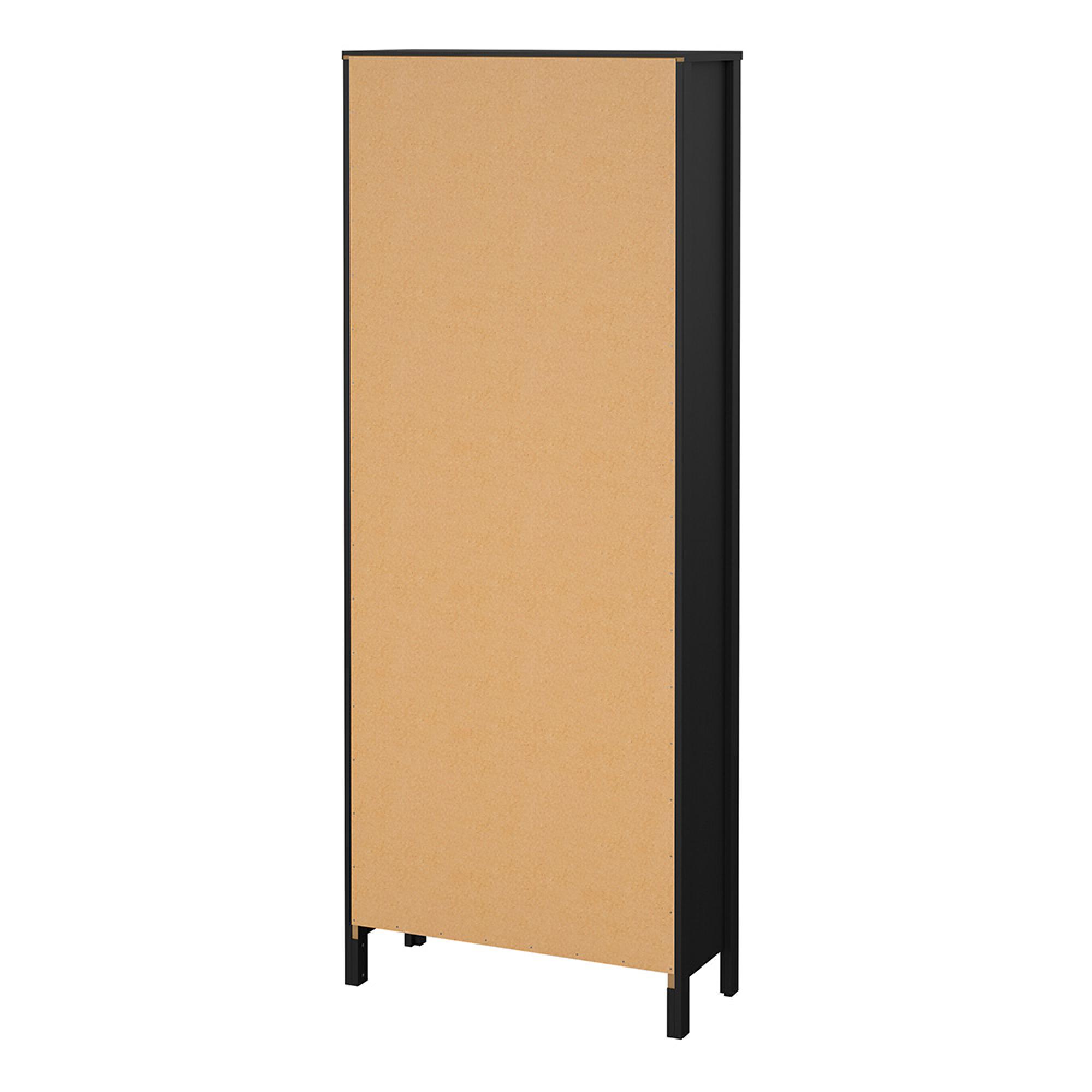 Barcelona Display Cabinet - 2 Door - Black