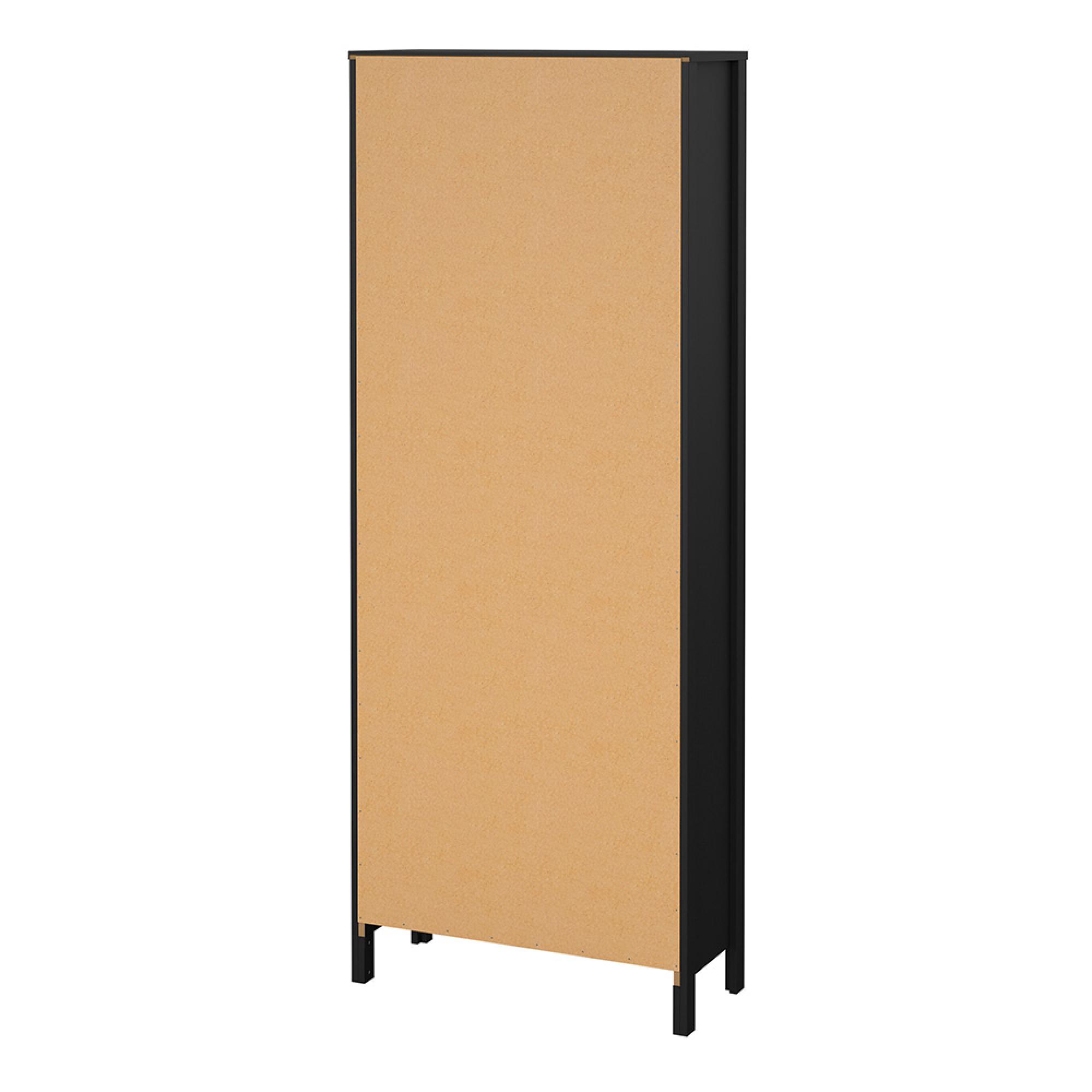 Madrid Display Cabinet - 2 Door - Black