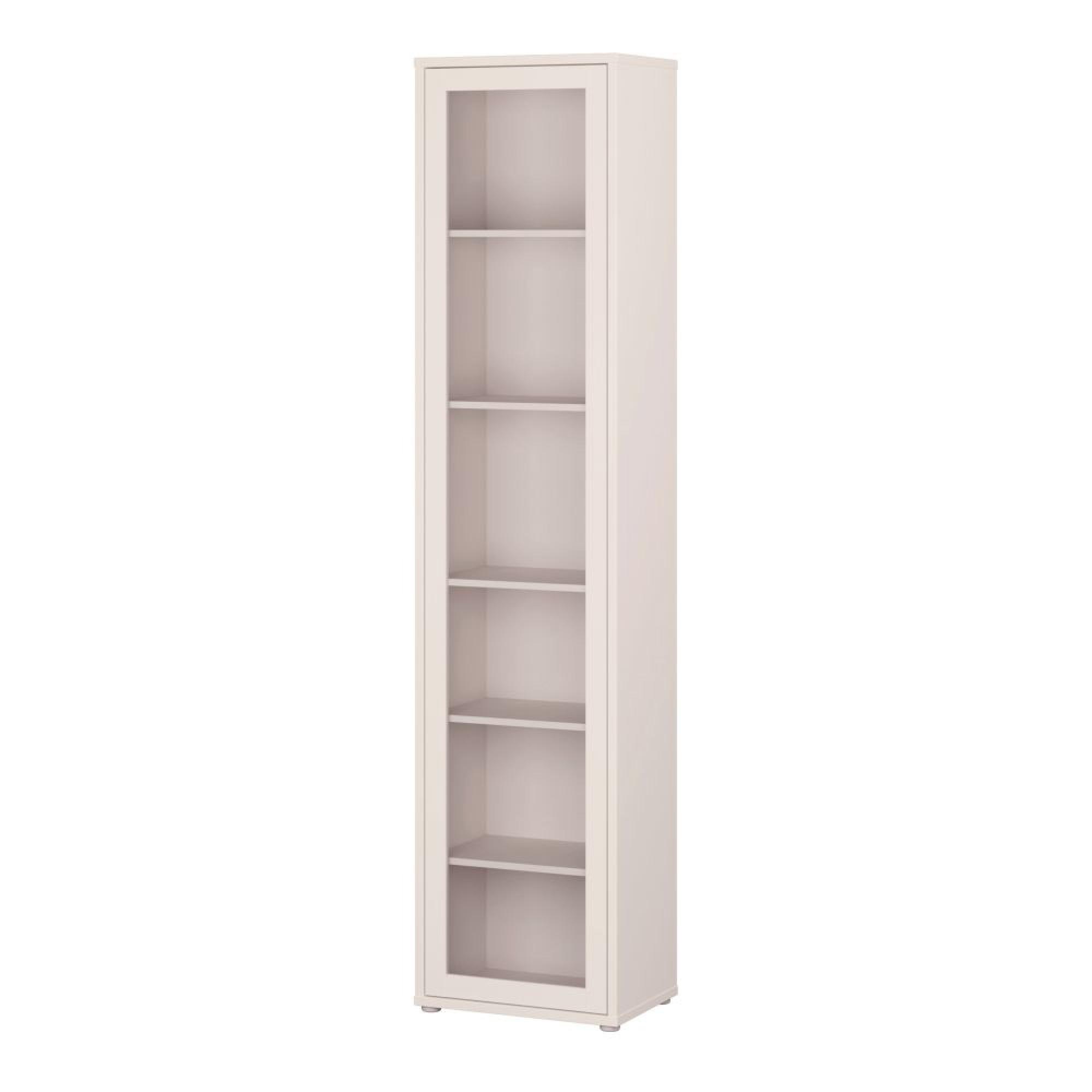 Alice Springs Display Cabinet - 1 Door - Tall - Glass - Sand