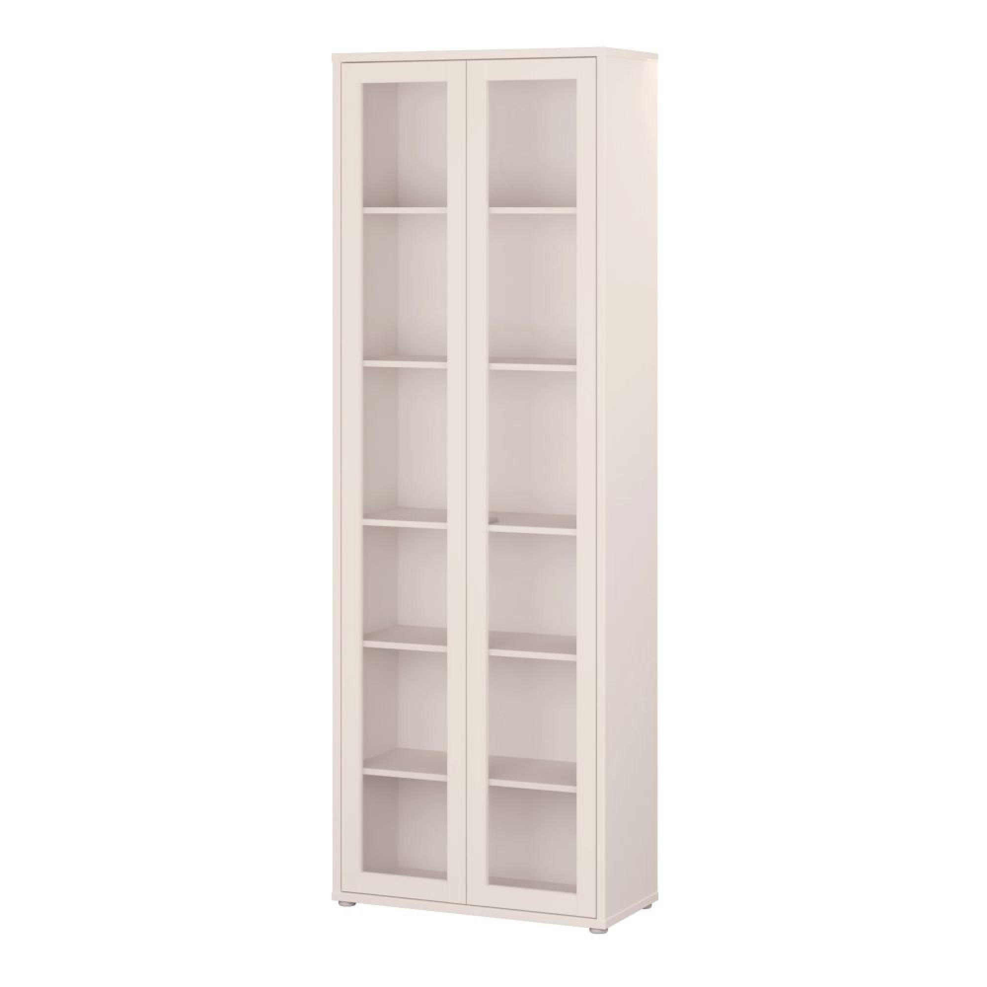 Alice Springs Display Cabinet - 2 Door - Tall - Glass - Sand