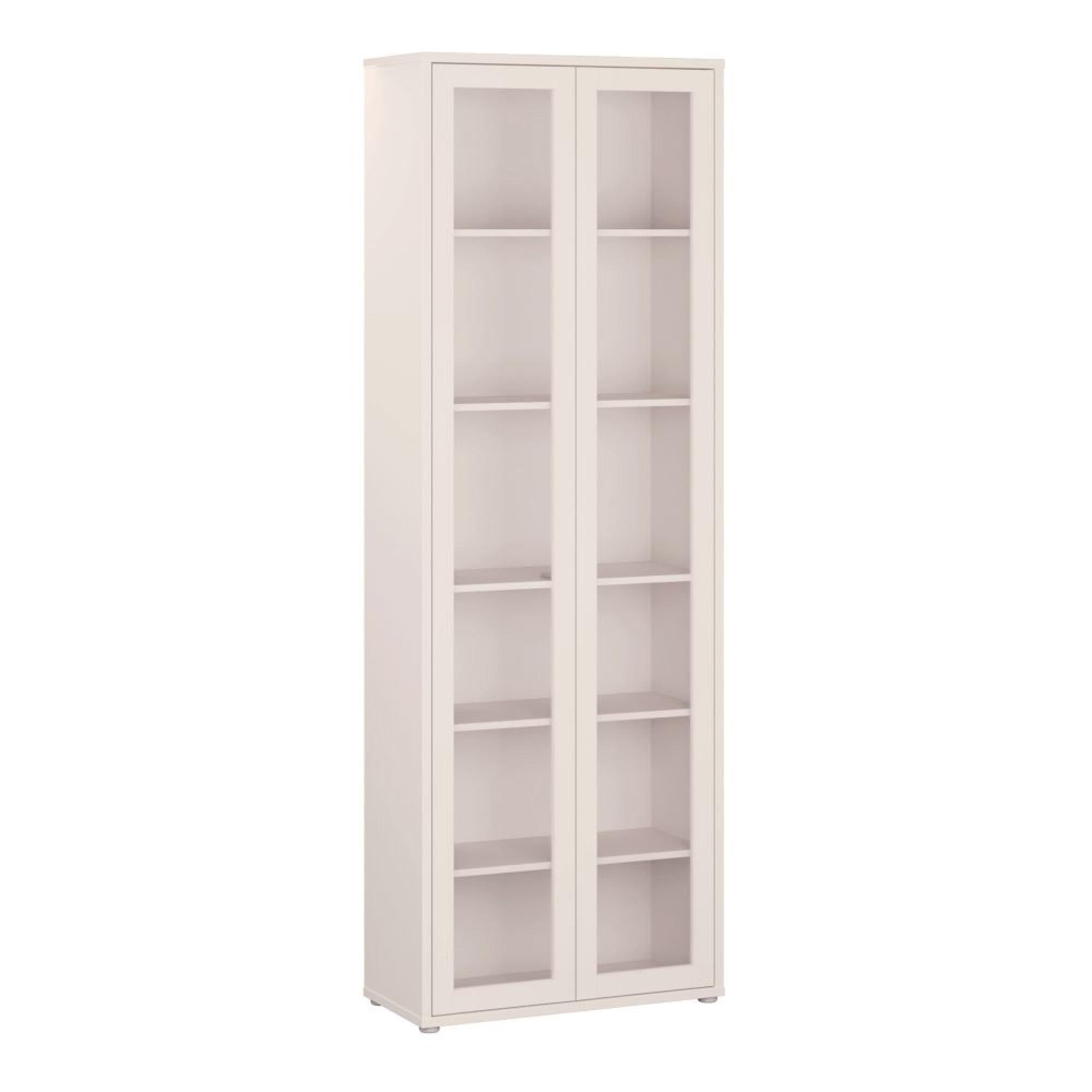 Alice Springs Display Cabinet - 2 Door - Tall - Glass - Sand