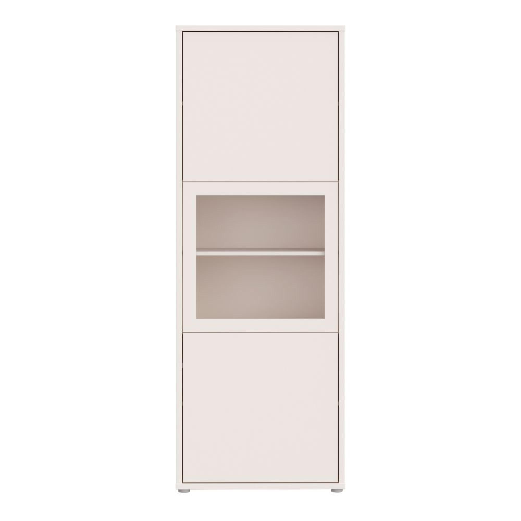 Alice Springs Display Cabinet - 3 Door - Narrow - Sand