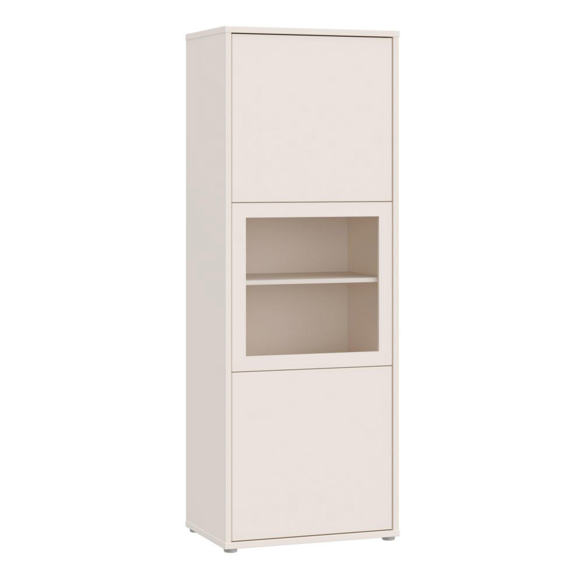 Alice Springs Display Cabinet - 3 Door - Narrow - Sand