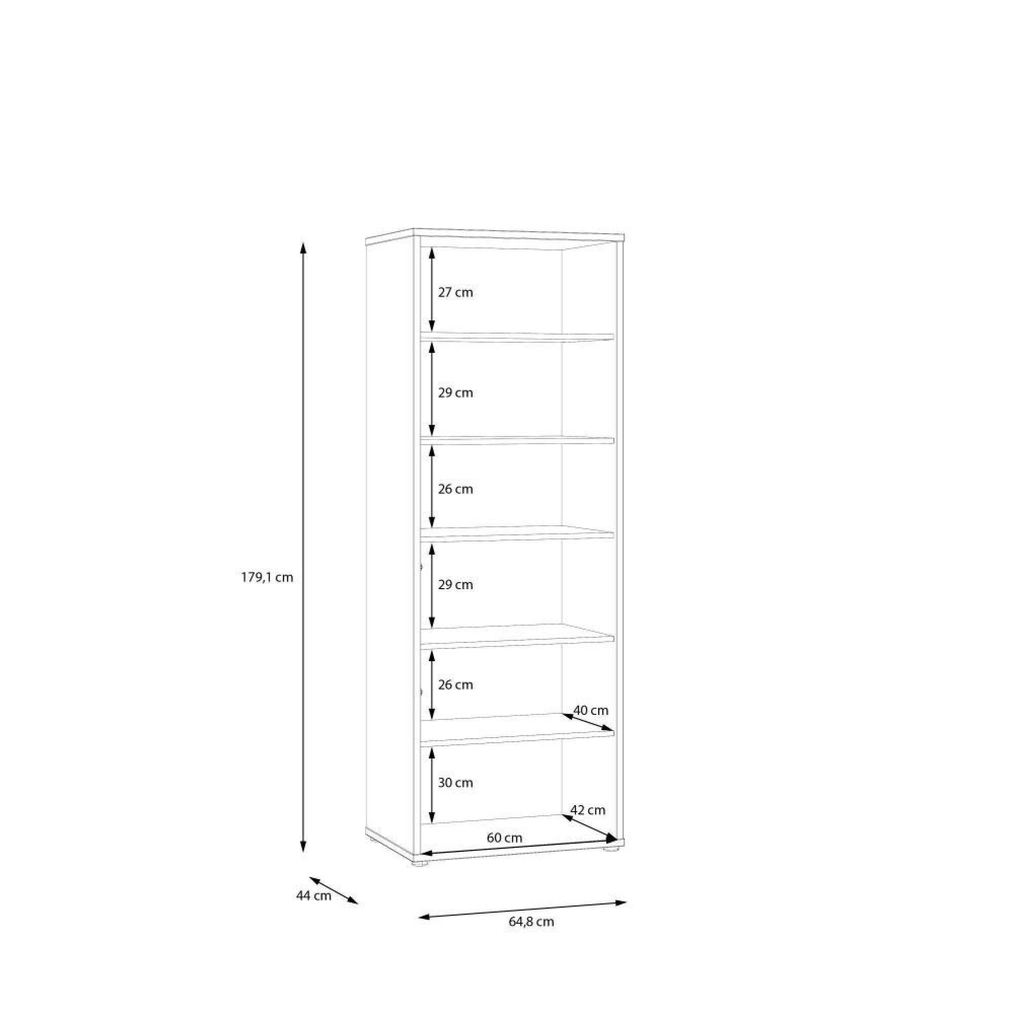 Alice Springs Display Cabinet - 3 Door - Narrow - Sand