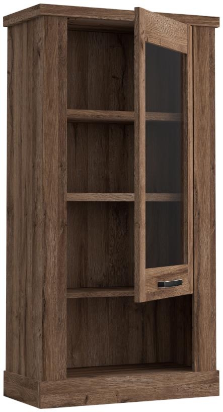 Corona Oak Effect Small Display Cabinet