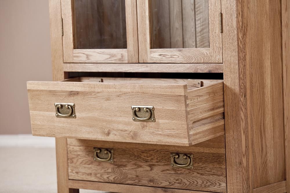 Kent Oak Display Cabinet