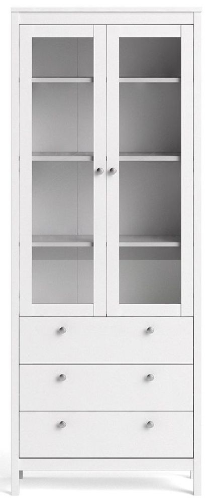 Madrid White 2 Door Cabinet