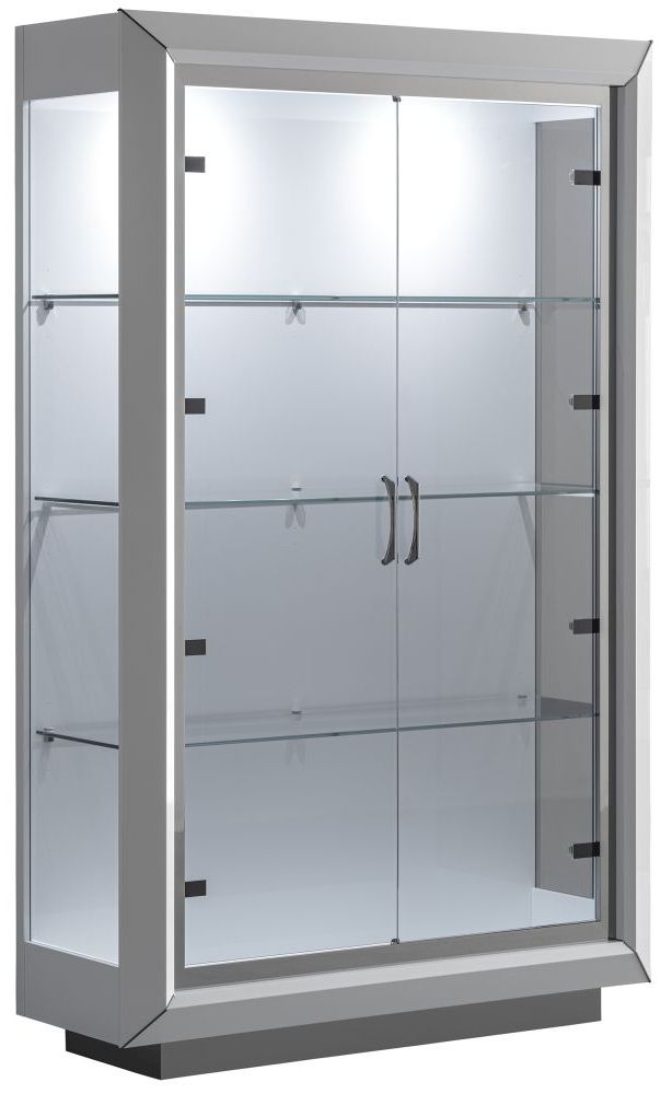 Elite Vitrine - 2 Door - Bianco Antico