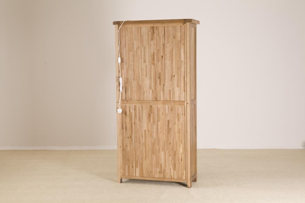 Originals Rustic Oak Display Cabinet