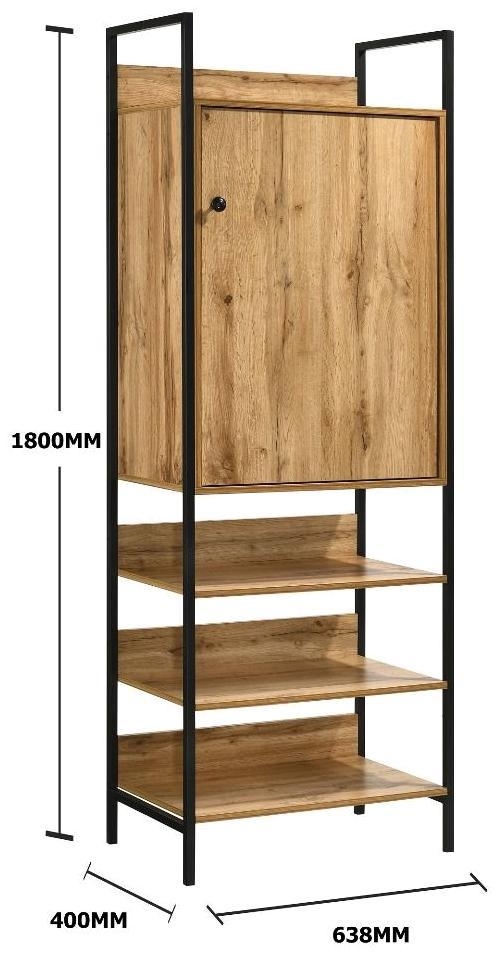 Warren 1 Door Storage Cabinet - Variant Available