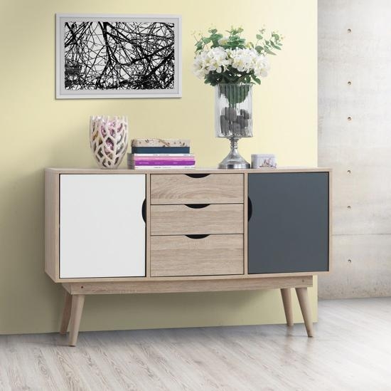 Anson 125cm Medium 2 Door Sideboard - Variant Available
