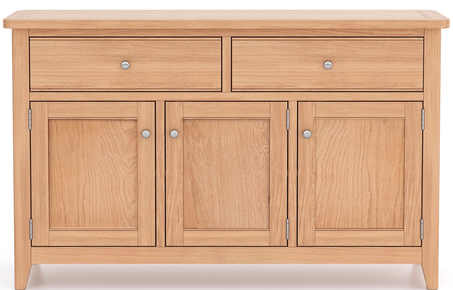 Arden Oak 115cm Small 3 Door Sideboard