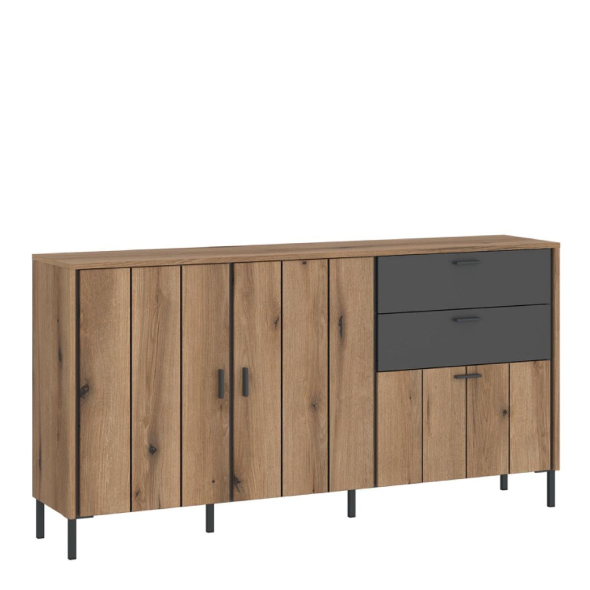 Arundel Oak Effect 2 Door Medium Sideboard