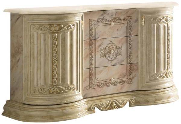 Betty Onyx Italian Medium Buffet Sideboard - 2 Doors