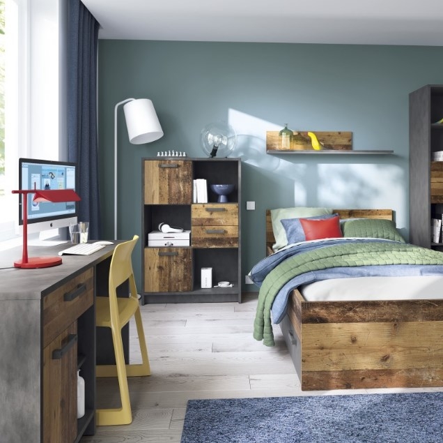 Brooklyn Rustic 3 Door Medium Sideboard