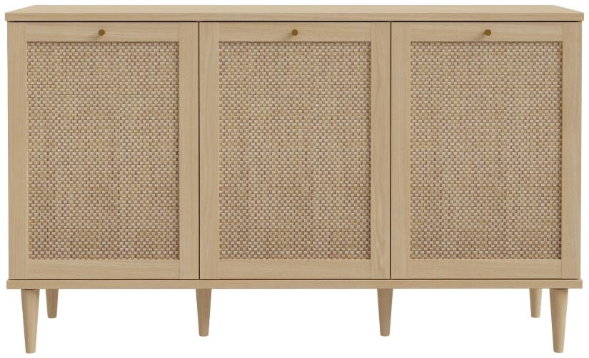 Calasetta Rattan 3 Door Medium Sideboard 